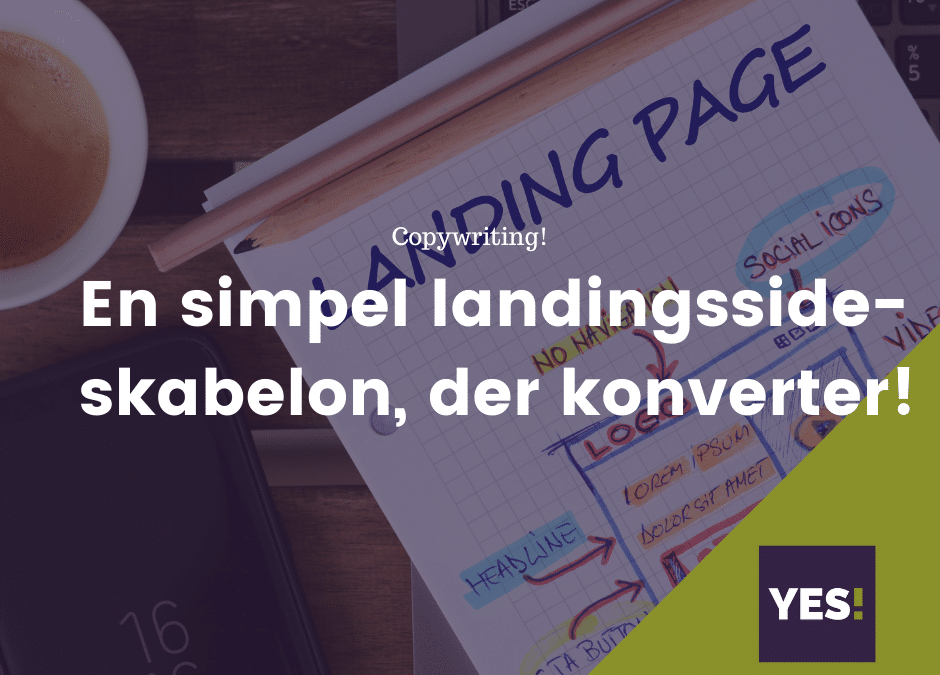 Sim­pel landingsside