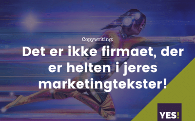 Hel­ten i marketingtekster