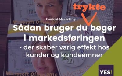 Sådan bru­ger du bøger i markedsføringen