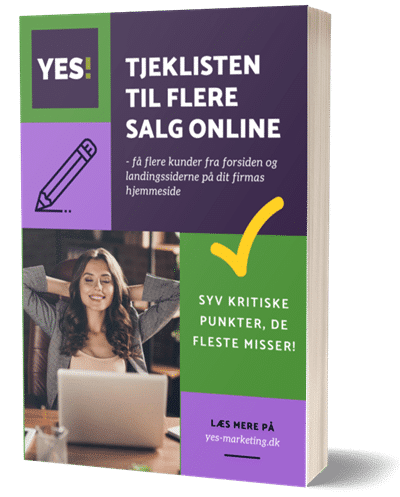 Tjeklisten til flere salg online
